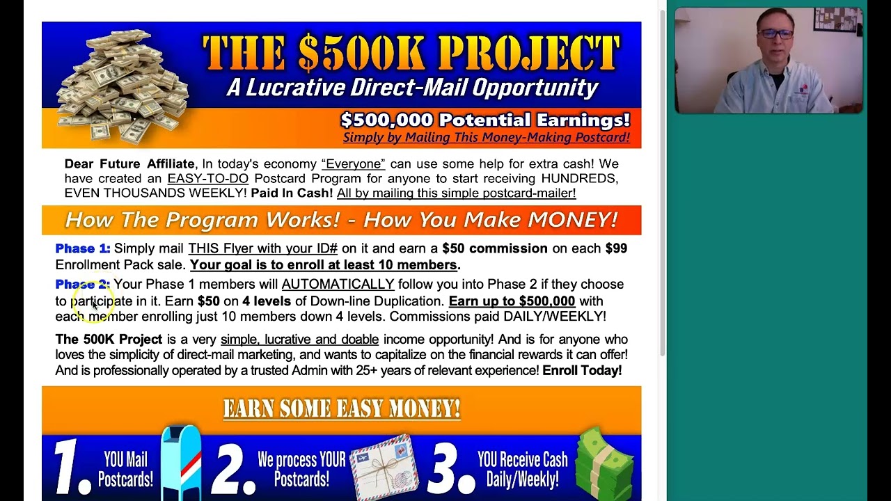 THE 500K PROJECT: Brand New Program & Flyer Review!