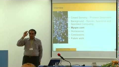 SenZations 2014 - Experiences in ‘Crowd Sensing’ for environmental monitoring, D K Arvind