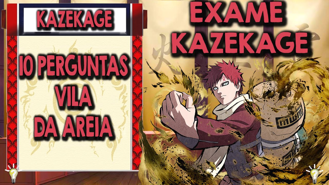 Quiz de Personalidade de Gaara