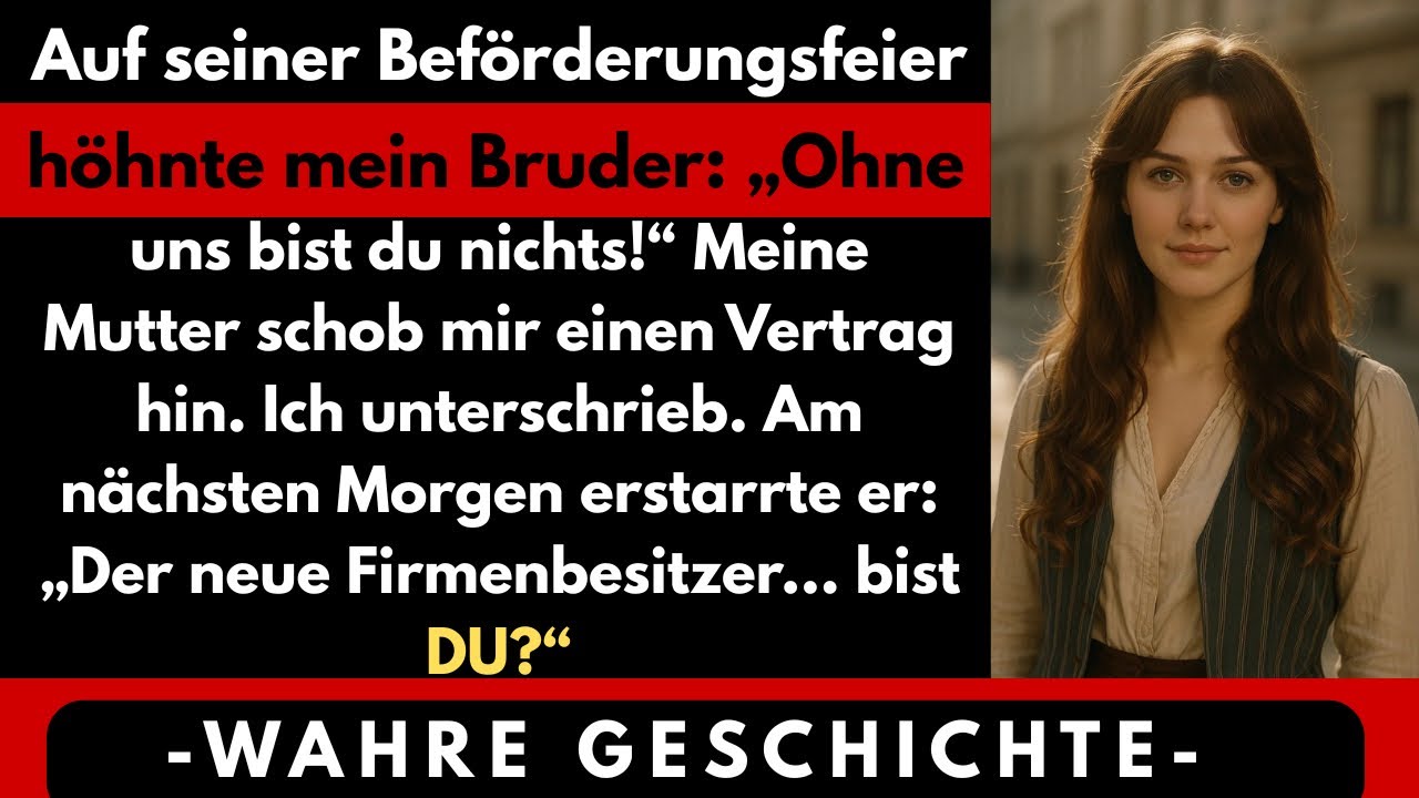 Ich saß im Kerzenlicht des Restaurants, als mein Bruder seine silberne Gabel mit einem scharfen Klirren auf den Teller fallen ließ. Der ganze Tisch verstummte. „Du bist nutzlos, außer in der...