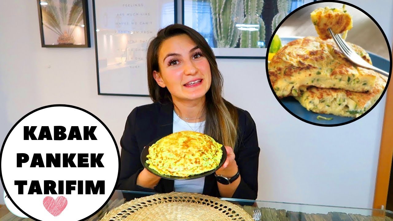 KABAK PANKEK TARİFİM – DİYET YEMEK TARİFİ ❤️- YEMEKTEYİZ ⎢ALMANCILAR