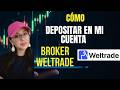 COMO DEPOSITAR EN MI CUENTA DE WELTRADE _ Indices Sinteticos
