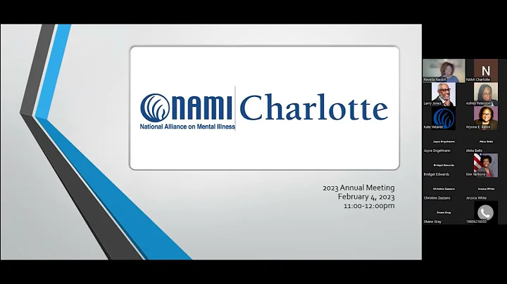 2023 NAMI Charlotte Annual Membership Meeting