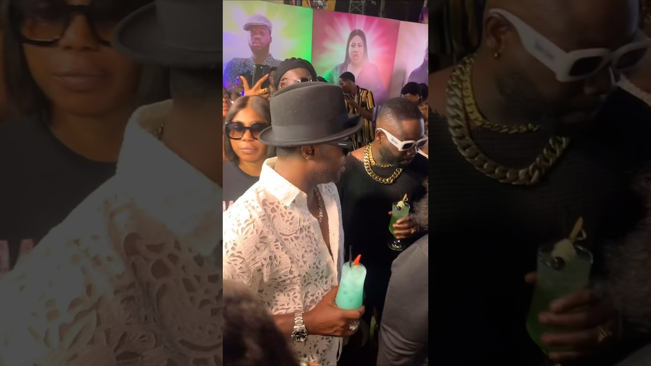 Femi Adebayo, Odunlade Adekola, Top Stars Live At Thinline Movie Premiere