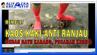 KAOS KAKI SEPATU ANTI RANJAU, ANTI KARANG, ANTI TIRAM, ANTI KEONG #13