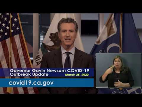 Gavin Newsom press conference today: 2020 California fires are 25 ...