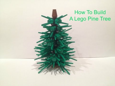 How To Build a Lego Pine Tree