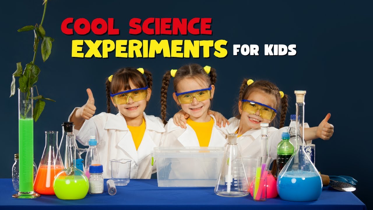 5 Fun Science Experiments for Kids | kids Educational video - YouTube