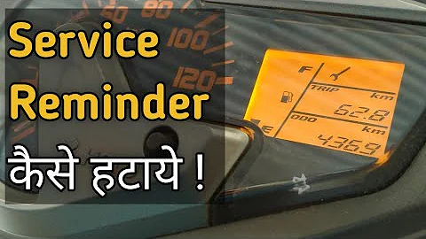 Reset Service Reminder Scooter | Service reminder Reset Hero Maestro Edge | Repairing Gyaan