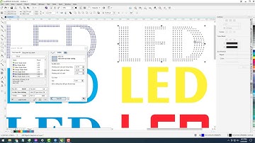 Rải LED kín mặt chữ với eCut6