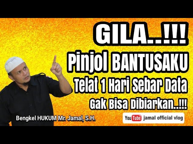 Gila..‼️ Baru Telat 1 Hari Pinjol Bantusaku Sudah Sebar Data class=