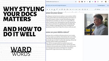 Why Styling Your Documents Matters, and How to Do It Well: A Simple Guide