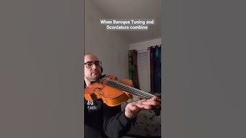 When Baroque Tuning and Scordatura combine! #viola #bratsche #baroque #alternatetunings #corelli