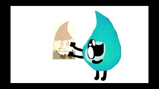 BFDI Teardrop Ice Cube and Ruby Baby