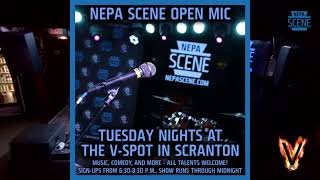 NEPA Scene Open Mic live at The V-Spot in Scranton - Week 32