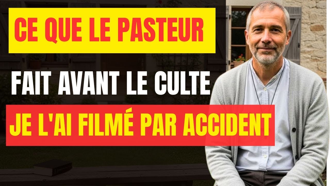 CE QUE LE PASTEUR FAIT AVANT LE CULTE — JE L'AI FILMÉ PAR ACCIDENT