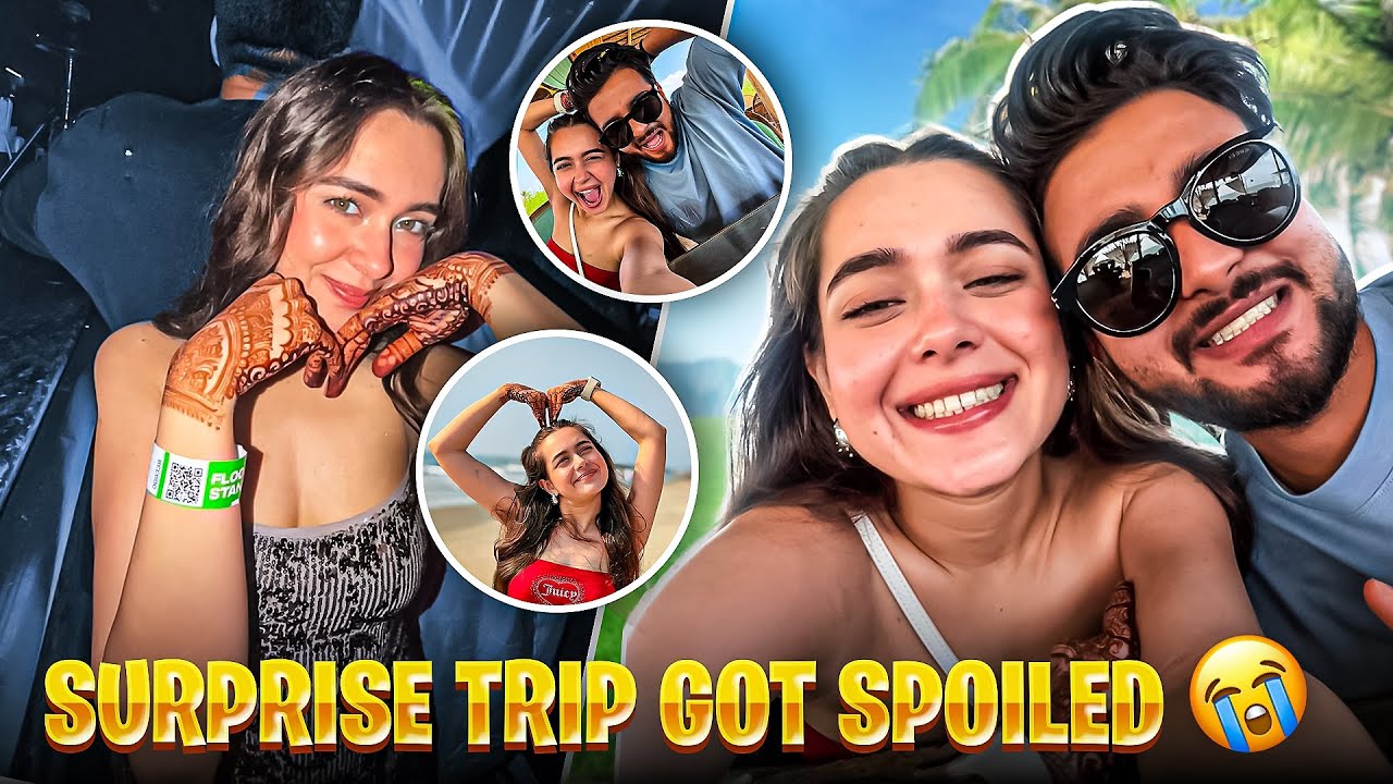 Surprise trip to goa ✨                           #goa #mrishu #rishitakothari #mridulmeena