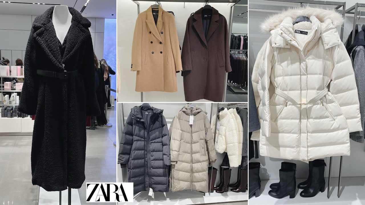 ZARA WINTER JACKETS & COATS NEW COLLECTION / DECEMBER 2024 - YouTube