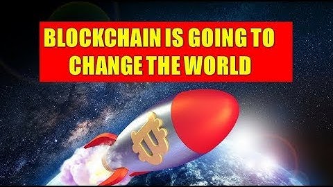Blockchain is going to change the world. Overstock.com CEO Patrick Byrne