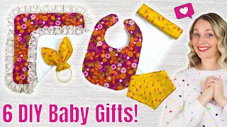 DIY Baby Sewing: 6 Adorable Items to Make with Free Patterns | Beginner Friendly