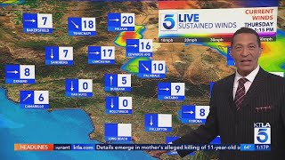Spring warm up in store for Southern California