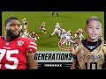 Laken Tomlinson & Zayden DeTrinidad Break Down Game Film and Crazy Catches | NFL Generations