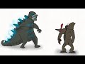 Godzilla vs monkey part 1 to 9