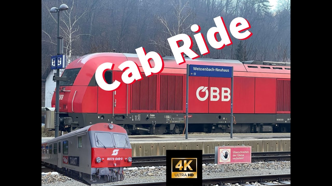 Cab Ride Leobersdorf - Weissenbach // Führerstandsmitfahrt ÖBB 2016