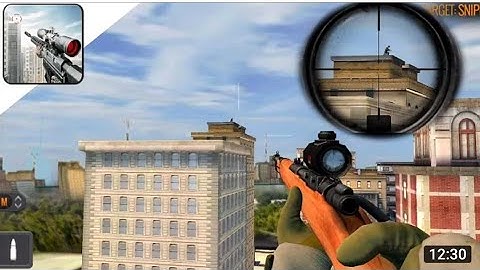 SNIPER 3D-Gameplay Walkthrough 4K 60FPS Part 1 [Android iOS]