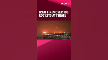 Iran Attacked Israel Iran Fires Over 100 Rockets At Israel 