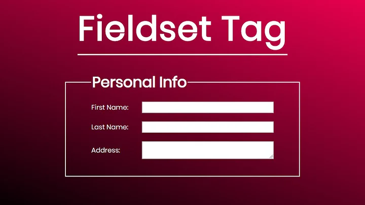 How To Add Fieldset Tag In HTML | Fieldset Tag In HTML | Legend Tag In HTML Hindi