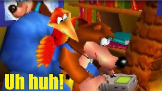 تجربة لعبة BANJO-KAZOOIE على جهاز Modretro M64! screenshot 4