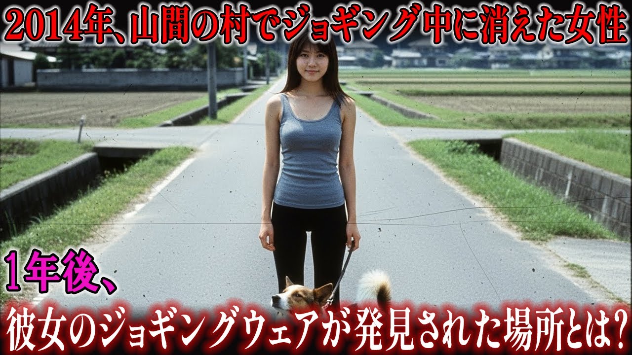 2014年、山間の村でジョギング中に消えた女性… 1年後、彼女のジョギングウェアが発見された場所とは？