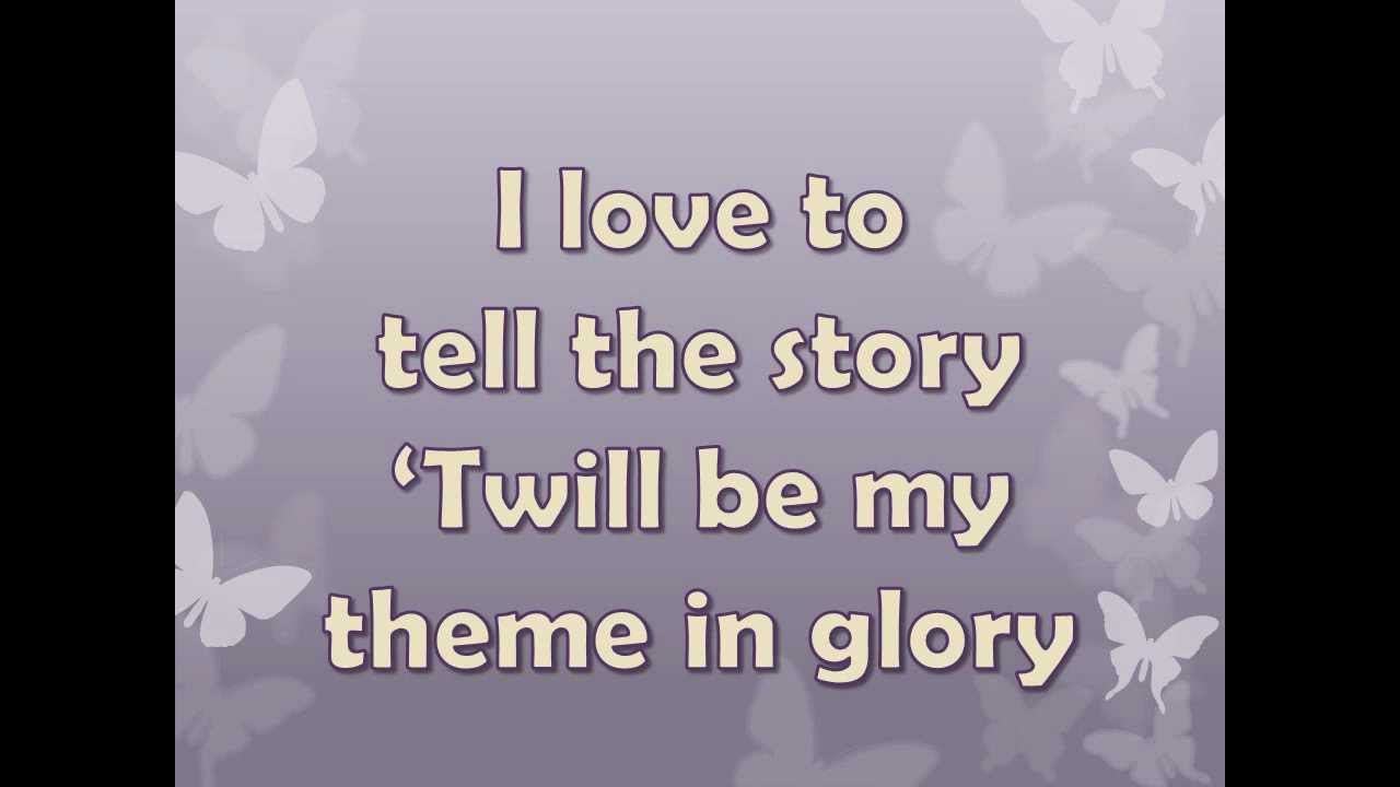 Story I | i love to tell the story by alan jackson youtube Story I | i love to tell the story by alan jackson youtube