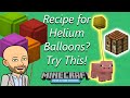 Recipe for Making Balloons - Minecraft Education Edition image