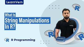 What Is String Manipulations In R? | LearnVern