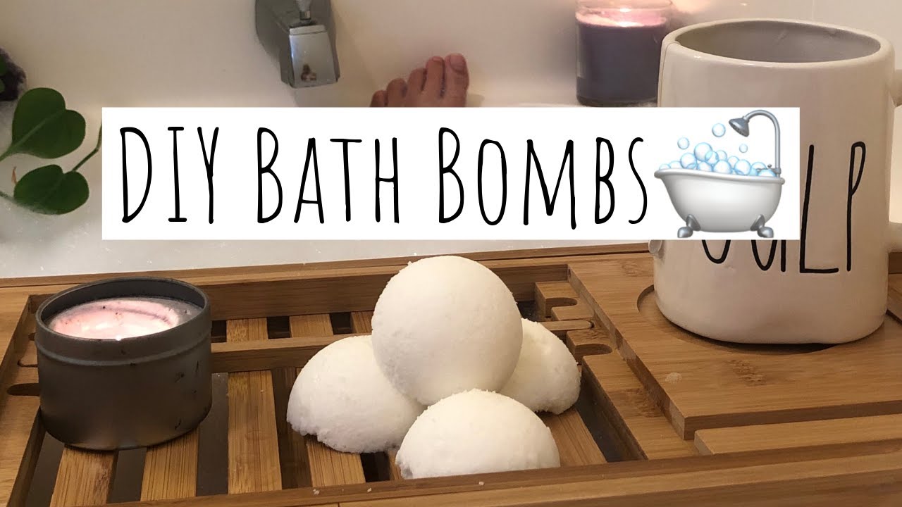 How to Make DIY Bath Bombs YouTube