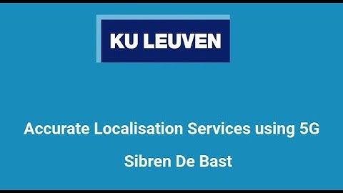 How 5G and AI will enable highly accurate localisation services