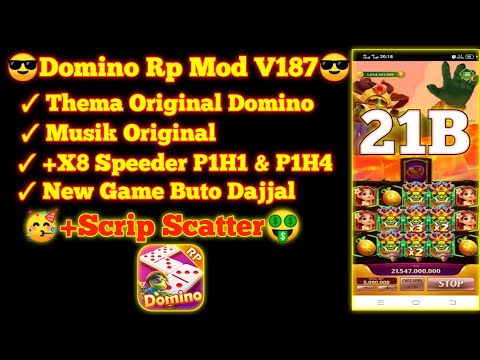 Domino Rp Mod V1.87 Original +Scrip Scatter +X8 Speeder P1H1 & P1H4?