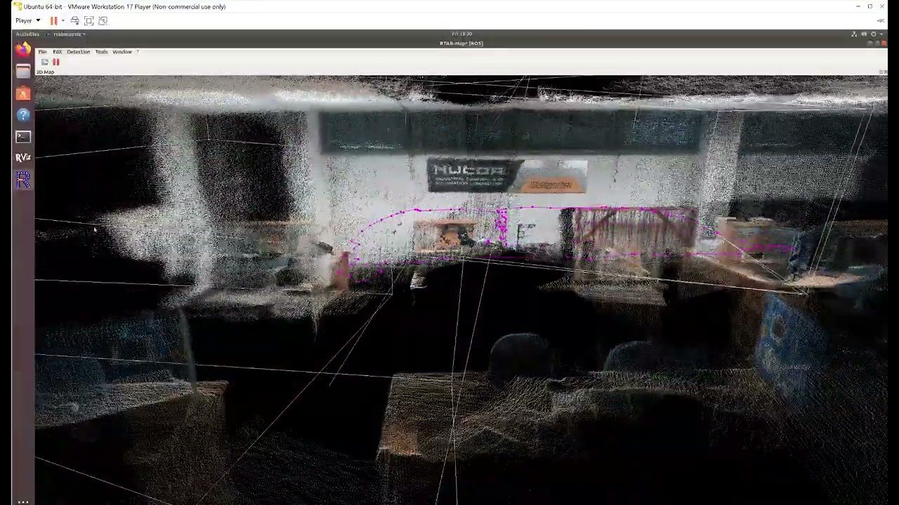 3D SLAM using Intel Real Sense D455