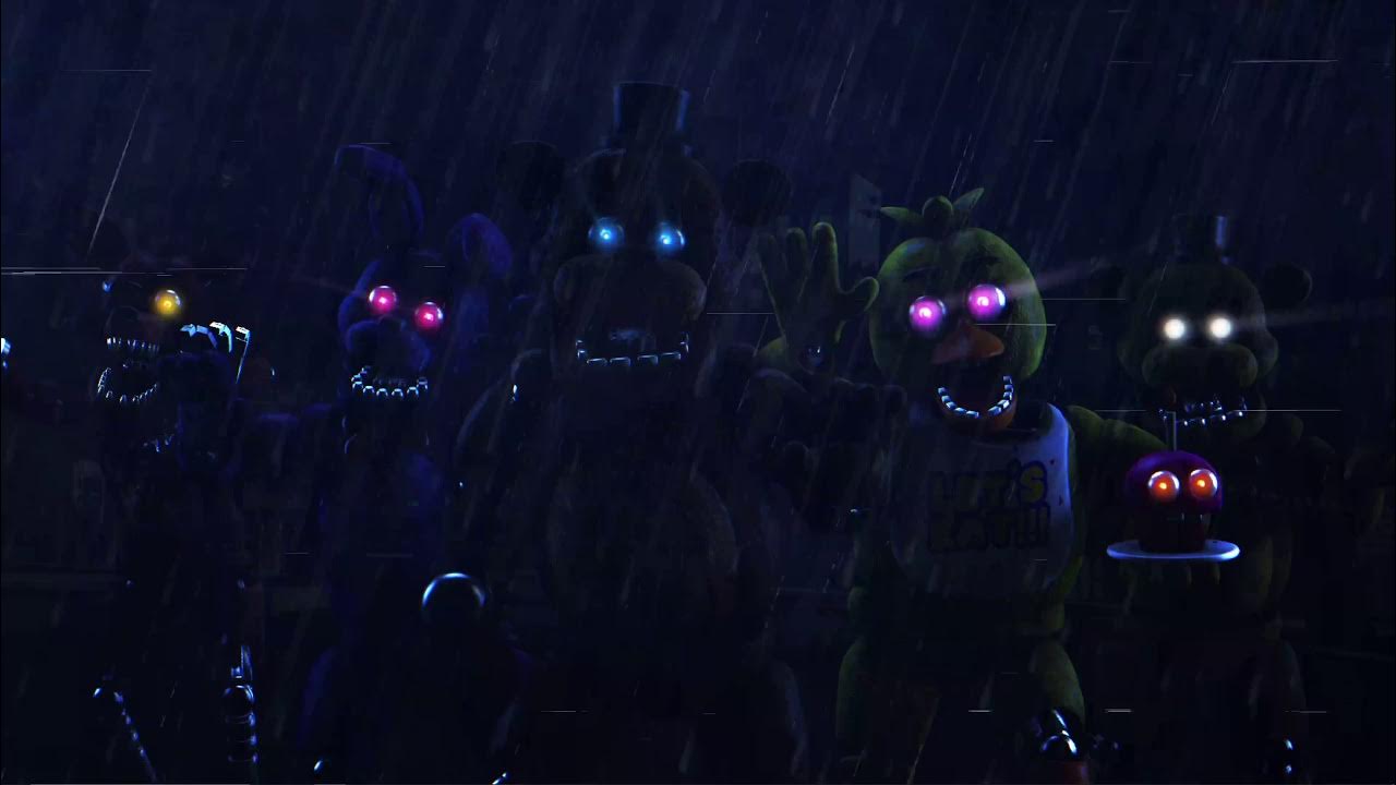 Download Terrifying FNAF Jumpscare Moment Wallpaper