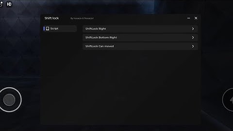lnfinitive Ui Update Shift lock Script