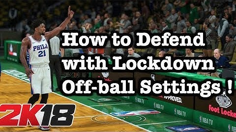 NBA 2K18 Best Defense Tips  2K18 Defensive Settings Tutorial. How to defend 2K18 tutorial #15