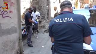 Police Blitz In San Berillo District In Catania
