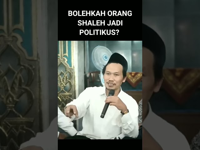 Apakah Boleh Orang Shaleh Jadi Politikus/Pejabat? class=