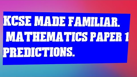 2025 KCSE MATHEMATICS|DIFFERENTIATION|turning points of a curve.