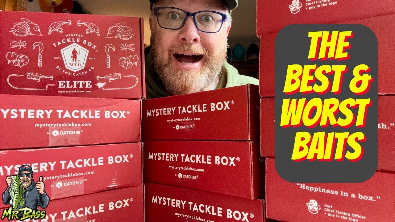 Best Baits of EVERY MYSTERY TACKLE BOX 2023 and Worst! 