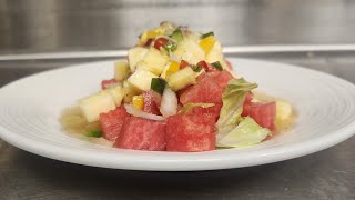 How I make delicious melon salad recipe