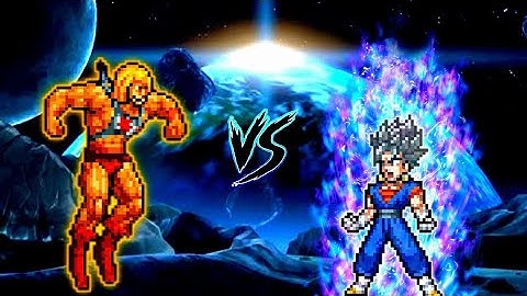 He Man V3 VS Vegito V2 (all form) in Mugen