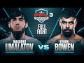 Magomed umalatov contre kyron bowen  pfl 3 2021